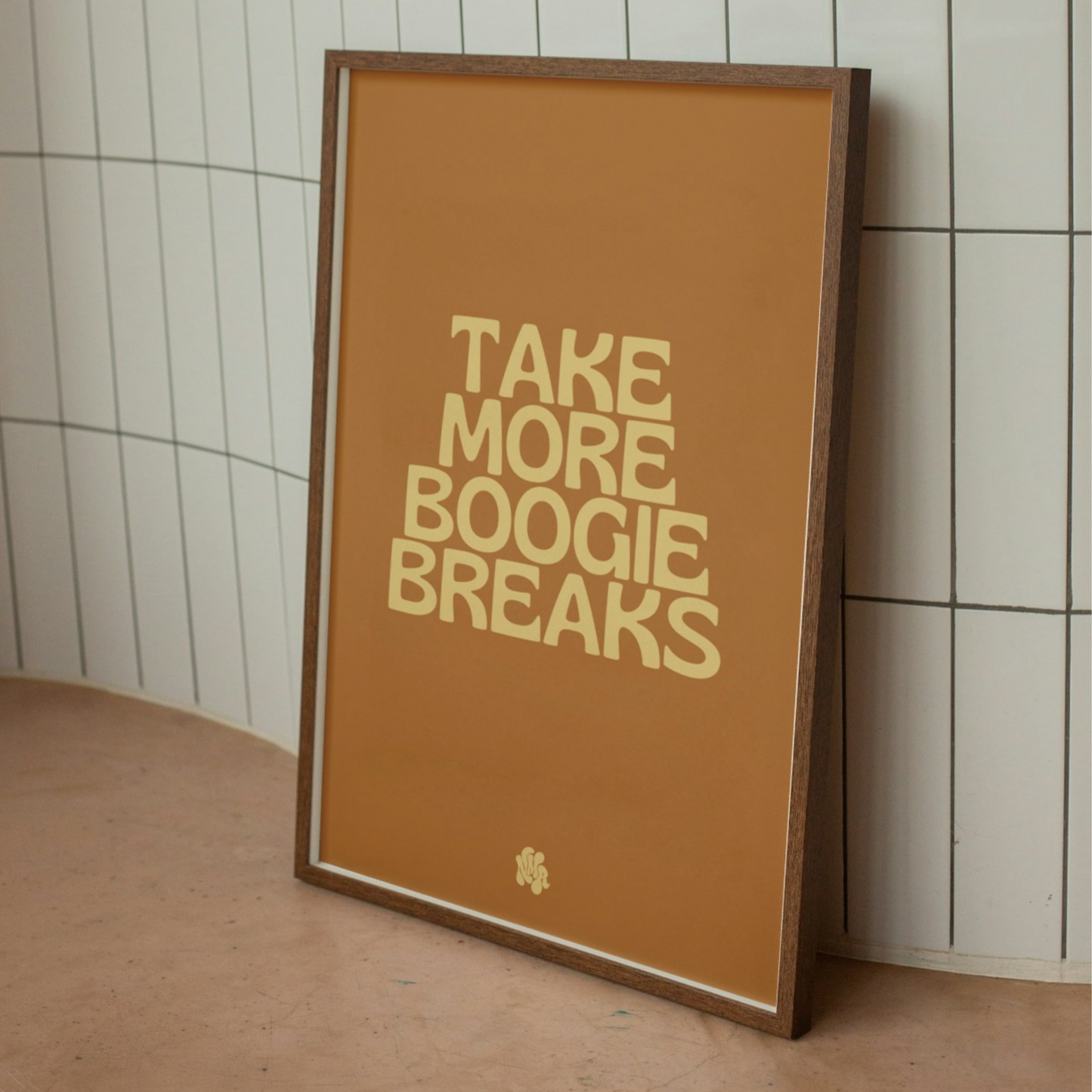 Take More Boogie Breaks Art Print