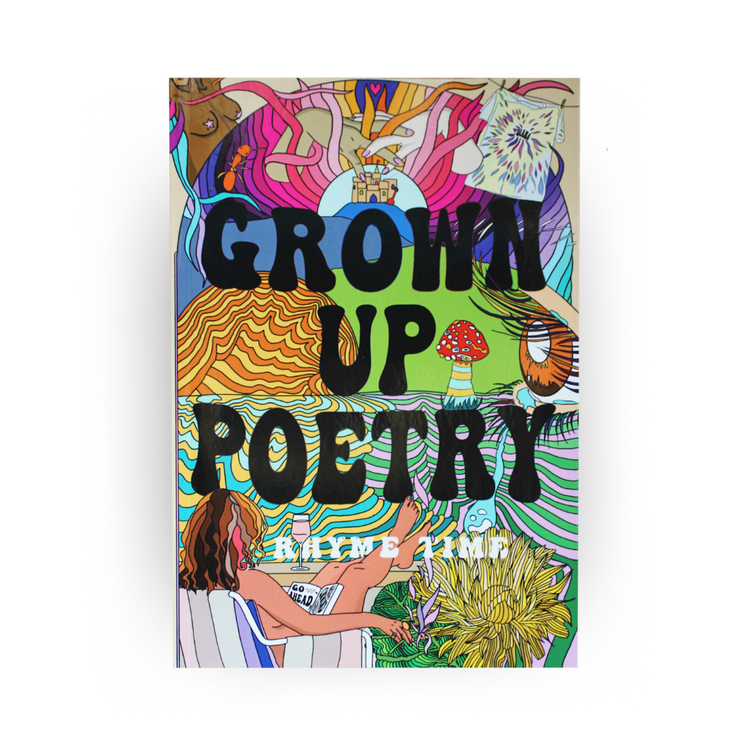Grown Up Poetry (Rhyme Time) Colouring Book for Adults