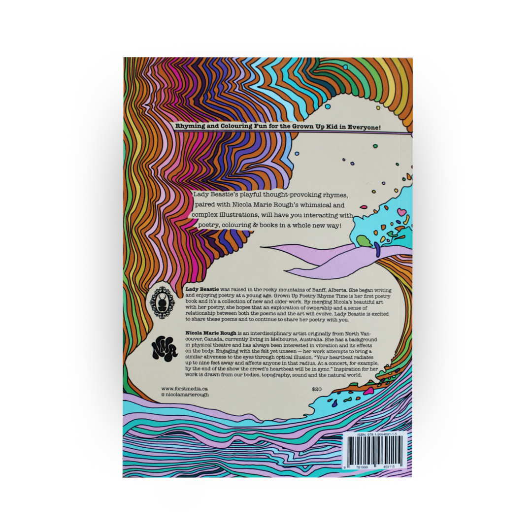 Grown Up Poetry (Rhyme Time) Colouring Book for Adults