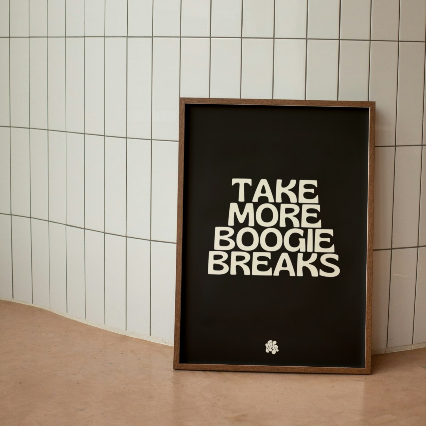 Take More Boogie Breaks Art Print