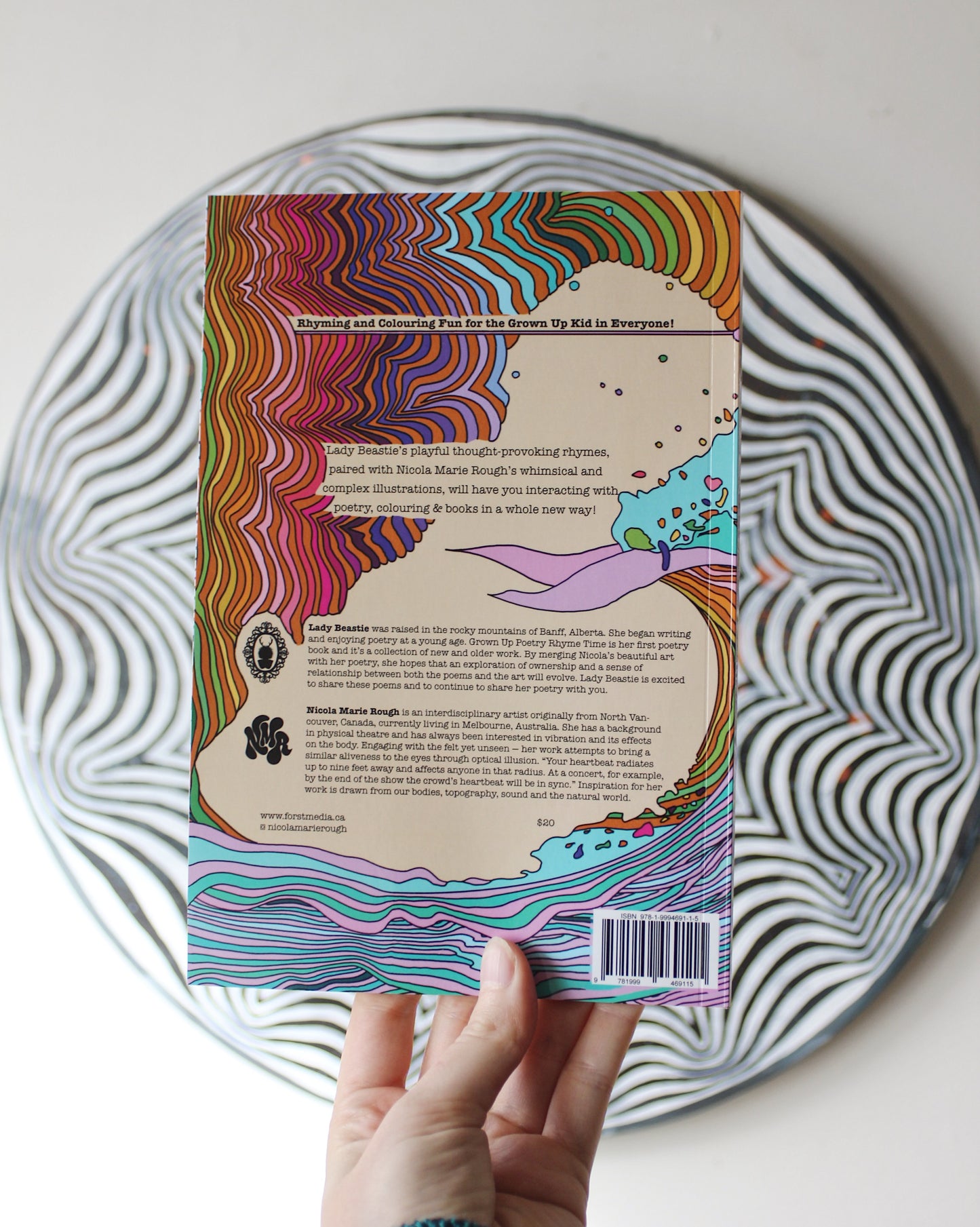 Grown Up Poetry (Rhyme Time) Colouring Book for Adults
